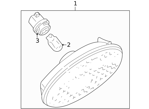 Side Repeater Lamps for 2001 Mazda Protege #0
