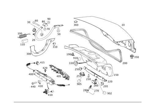 Trunk Lid for 2014 Mercedes-Benz E63 AMG #0