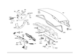 2047510297 - Trunk Lid: Parts Kit, Interm. Layer for Mercedes-Benz: C250, C300, C350, C63 AMG, CLA250, CLS400, CLS550, CLS63 AMG, CLS63 AMG S, E250, E350, E400, E550, E63 AMG Image