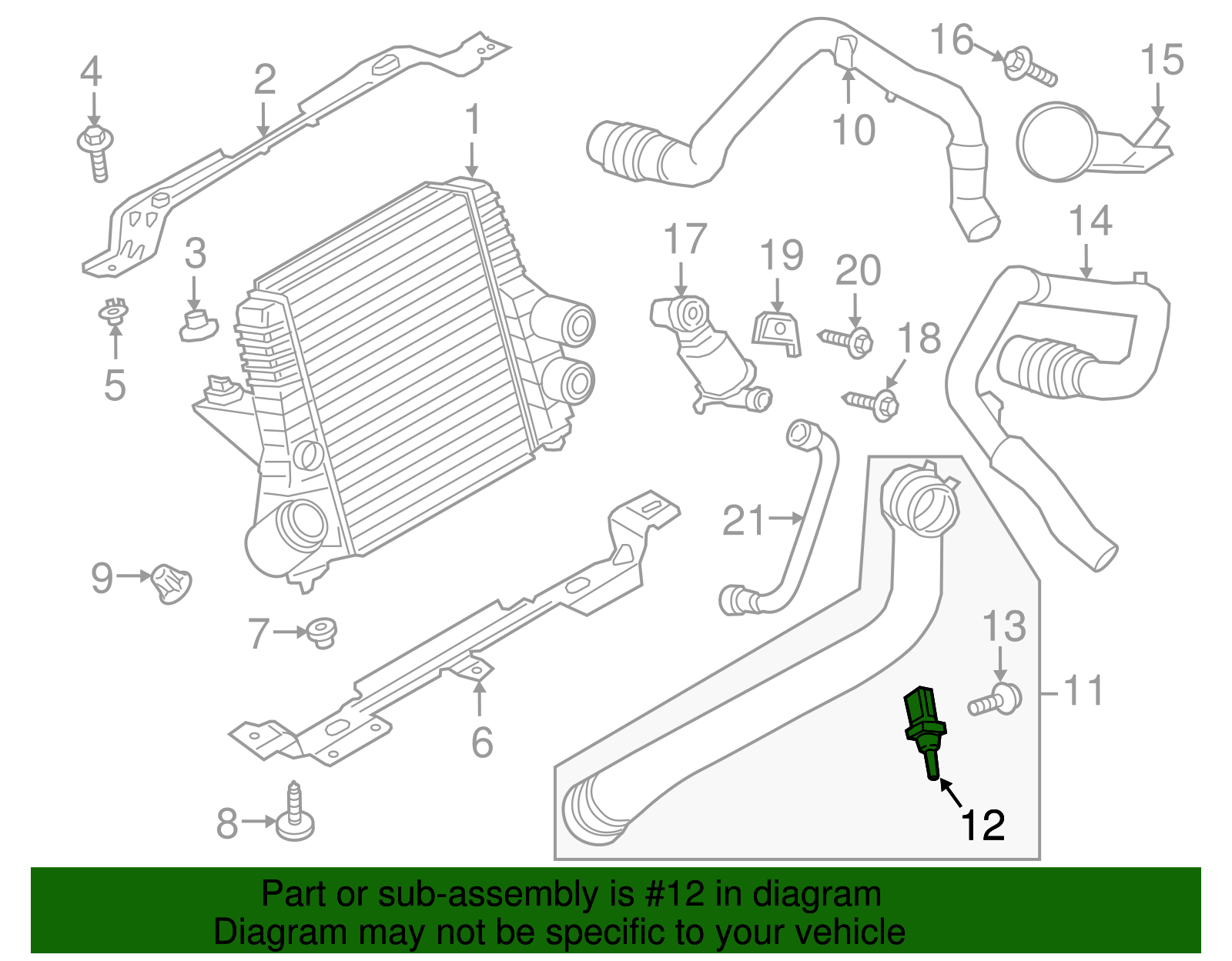 CX-2401 - Motorcraft™ Manifold Absolute Pressure Sensor