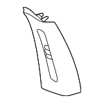 LK52RK5AE - Body: Center Pillar Trim for Chrysler: 300M, Concorde, LHS | Dodge: Intrepid Image