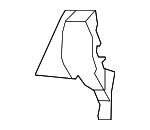 5191352AB - HVAC: Duct for Chrysler: 200, Sebring | Dodge: Avenger, Caliber | Jeep: Compass, Patriot Image