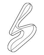 252123E050 - : Serpentine Belt for Kia: Rondo Image