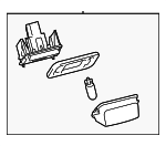 812700D120 - : 2012-2019 Toyota License Lamp for Toyota Image