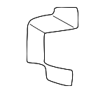 61668360140 - Electrical: Hose Clamp for BMW: 740i, 740iL, 750iL Image