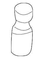 61668360181 - Electrical: Connector Tube for BMW: 323Ci, 323i, 325Ci, 325i, 325xi, 328Ci, 328i, 330Ci, 330i, 330xi, 740i, 740iL, 750iL, M3 Image