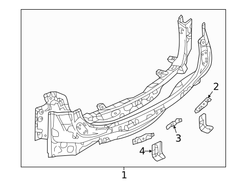 Rear Body for 2016 Mazda CX-9 #0