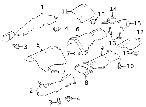 Heat Shields for 2021 Land Rover Range Rover Sport #0