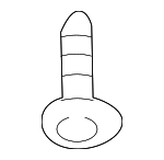 10280874 - Body: Headliner Retainer for Buick: Rendezvous | Chevrolet: Cobalt, Monte Carlo, Venture | Hummer: H3 | Oldsmobile: Intrigue, Silhouette | Pontiac: Aztek, G5, Grand Prix, Montana, Trans Sport Image