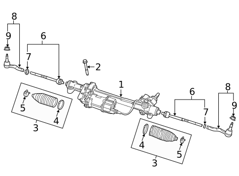 Steering Gear & Linkage for 2017 Chevrolet SS #0