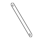 1906210000 - Body: Support Frame Cross-brace for Mercedes-Benz Image