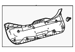 6478012080C0 - : Lift-Gate Trim for Toyota: Corolla Image