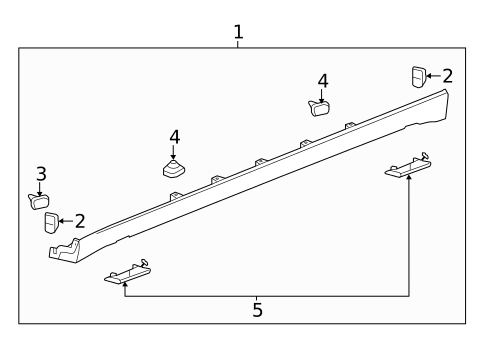 Exterior Trim - Pillars for 2016 Chevrolet Sonic #0