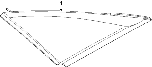 Glass & Hardware for 2025 Hyundai Ioniq 6 #0