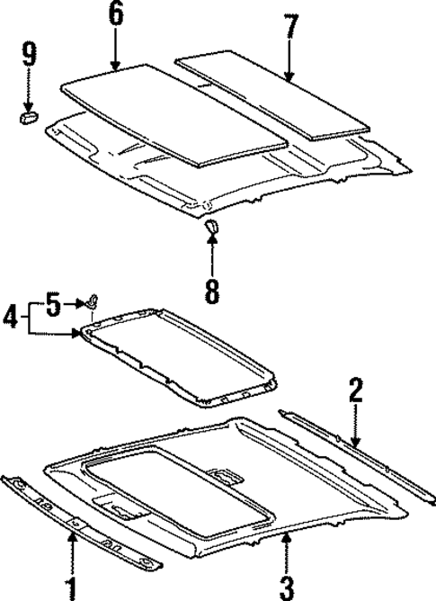 Sunroof for 1986 Toyota Corolla #0