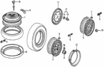 44722SEA003 - Chassis: WEIGHT, BALANCE (20G) (YAMATE) for Honda Image image