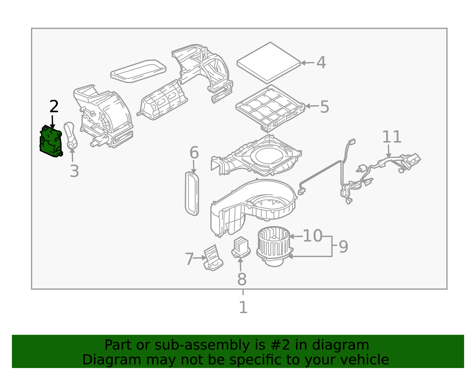 2005 Hyundai Tucson Actuator 97124-2E200 | MotorMotor