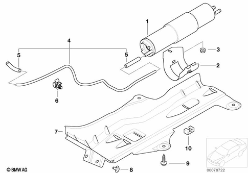 Fuel Supply for 2000 BMW 320i #0