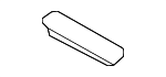 861143D000 - Body: Windshield Pad for Hyundai Image