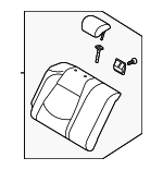 894001M680AF1 - Body: Seat Back Assembly for Kia: Forte Koup Image