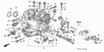 21181PR8000 - Transmission - Manual: SPRING, STRAINER SETTING for Honda Image
