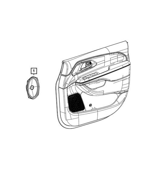 Radio, Antenna, Speakers, DVD, and Video systems for 2025 Chrysler Pacifica #11