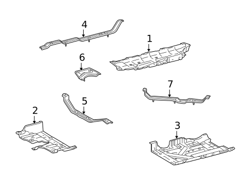 Heat Shields for 2012 Lexus RX350 #0