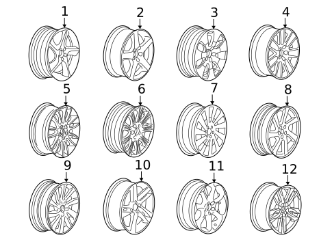 Wheels for 2016 Volvo S60 Cross Country #1