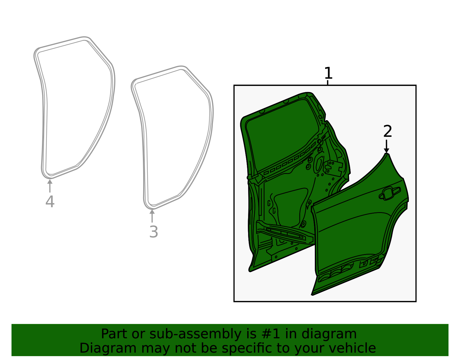 85590664 - High-Quality Door for 2018-2024 Chevrolet | AutoNation Parts