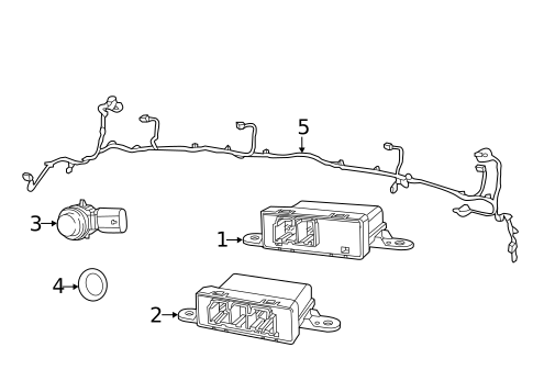 Electrical Components for 2017 Chrysler Pacifica #0