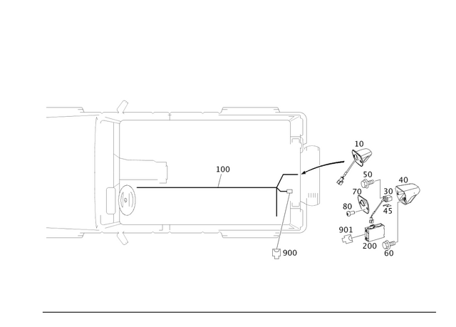 463820039764 - Electrical System: Camera for Mercedes-Benz Image image