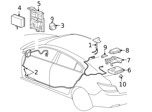 Communication System Components for 2014 Buick LaCrosse #0