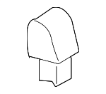 155200661 - Body: Release Cable Clamp for Nissan: D21, Frontier, Kicks, NX, Pathfinder, Pickup, Xterra, Z Image