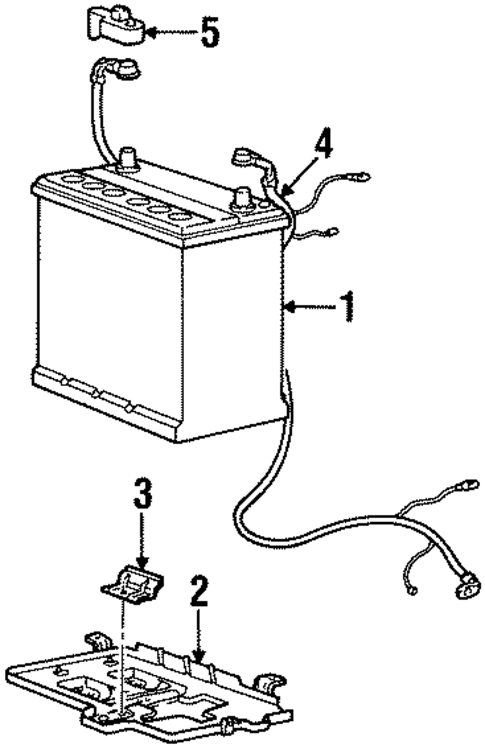 Battery for 1999 Hyundai Accent #0
