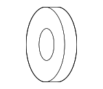 986498 - Body: Door Trim Panel Washer for Volvo: 960, C30, C40 Recharge, C70, EC40, EX30, EX90, S40, S60, S60 Cross Country, S70, S80, S90, V50, V60, V60 Cross Country, V70, V90, V90 Cross Country, XC40, XC40 Recharge, XC60, XC70, XC90 Image