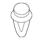 30716365 - Body: Door Trim Panel Clip for Volvo: S40, V50 Image