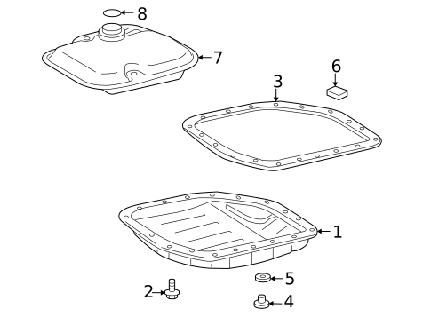 Transaxle Parts for 2009 Pontiac Vibe #0
