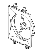 38615RJEA01 - : Fan Shroud for Honda: Ridgeline Image