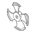 38611RJEA01 - : Fan Blade for Honda: Ridgeline Image