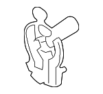 38619RJEA01 - : Fan Motor Cover for Honda: Ridgeline Image