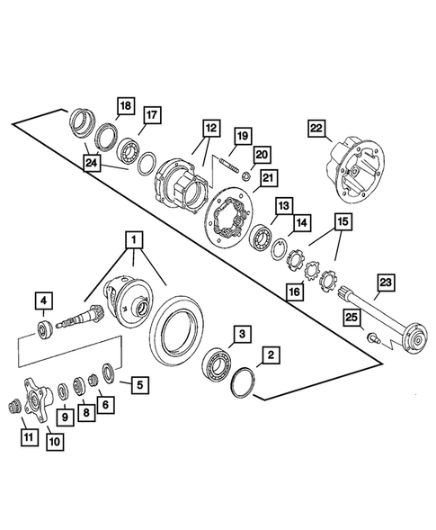 Rear Axle Shafts for 2009 Dodge Sprinter 3500 #0