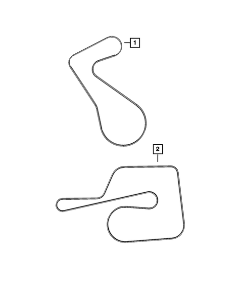 Drive Belts for 2024 Dodge Durango #0