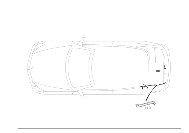 2075407332 - Special Equipment: Electrical Wiring Harness for Mercedes-Benz: E550 Image image