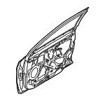 76003J3000 - Body: Door Shell for Hyundai: Veloster, Veloster N Image