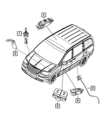 68045725AA - Electrical: Limit Switch for Mopar Image