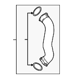 13718489577 - Cooling System: Air Inlet Tube for BMW Image