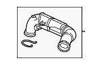 13719468657 - Cooling System: Air Duct for BMW Image