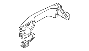 72181TJBA71YD - : Handle, Outside for Acura Image
