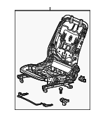 81526TM8A02 - Body: Seat Frame for Honda: Insight Image