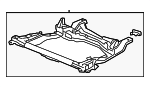 50200TR0A02 - Suspension: Engine Cradle for Honda: Civic Image